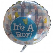 Air filled ballon on stick